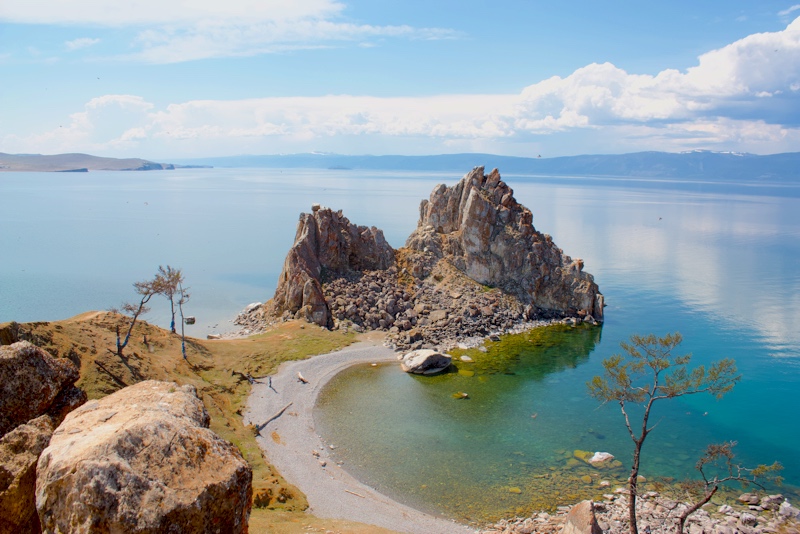 Cape Burhan Shaman Rock &mdash; Baikal Legends
