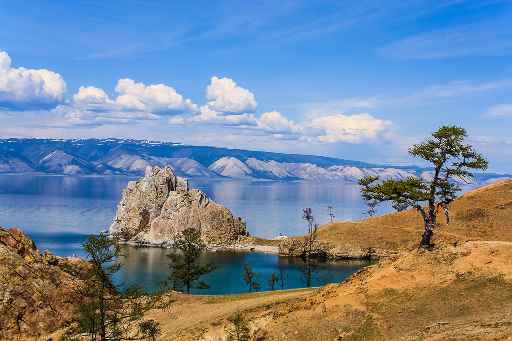 Cape Burhan Shaman Rock Olkhon &mdash; Baikal Legends