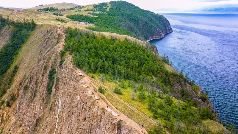 Cape Khoboy Olkhon Island &mdash; Baikal Legends