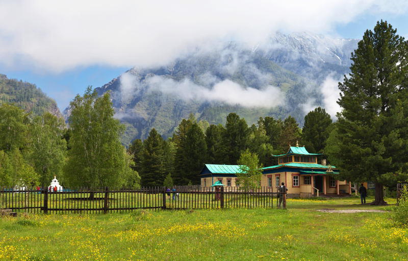 Arshan village Sayan Mountains &mdash; Baikal Legends